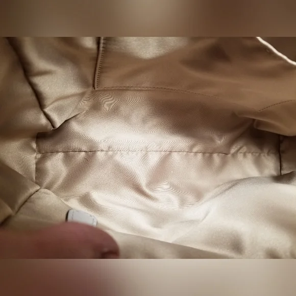 Used Twice - Excellent condition - Coach - Small White / Tan purse - Picture 6 of 7